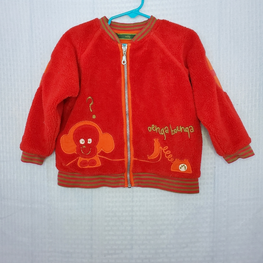Oilily Fleece Monkey Jacket